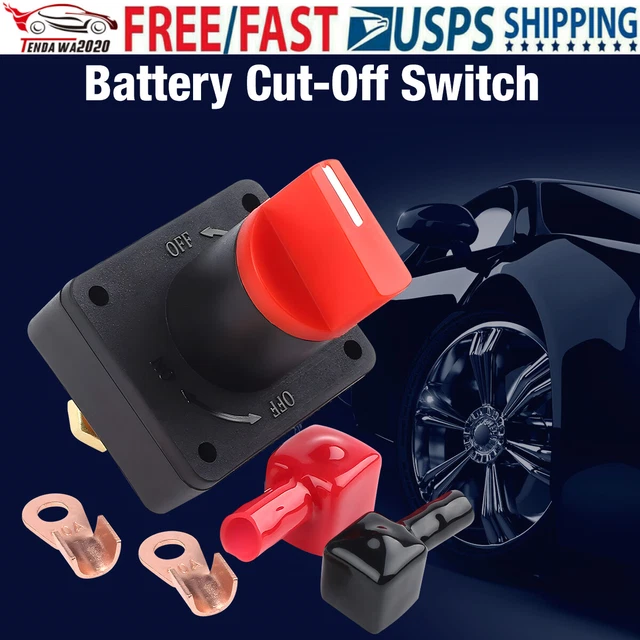 BATTERY SWITCH ON Off Rotary Isolator DC12V 300A for Car Truck Boat