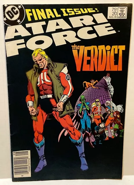 Atari Force #20 DC Comics Final Issue 1985