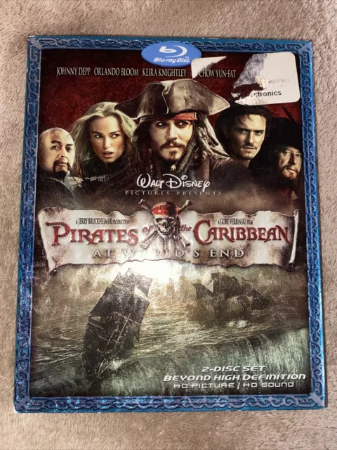 Pirates of The Caribbean 3: At World's End (DVD+Insert+CoverArt ONLY) Very  Good 786936292992