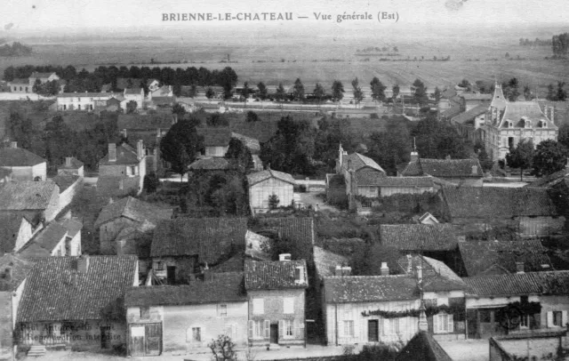 Cpa Brienne Le Chateau - Vue Generale ( Aube Troyes )