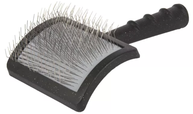 Yento Mega Pin Tangle Teaser Slicker Brush for Dense Coats - Large  Dog Pet Groo