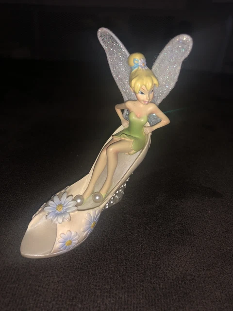 Disney Hamilton DAISY DELIGHT Tink's Garden of Style Shoe Tinkerbell Figurine