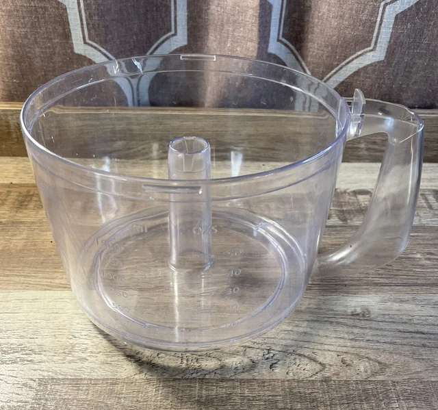 EUROPRO QUAD BLADE Food Processor EP91W Bowl Replacement Part Only