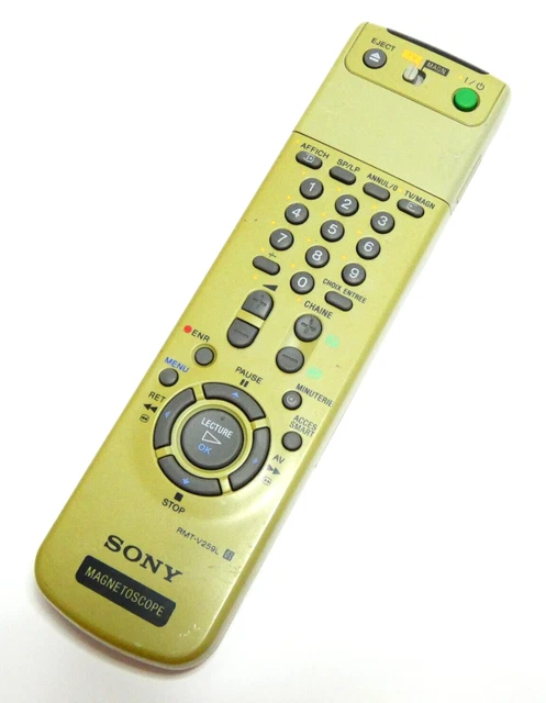 Télécommande SONY modèle RMT V259A d'origine pour magnétoscope - Photo, audio & vidéo