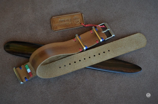 Cinturini nato sales in pelle