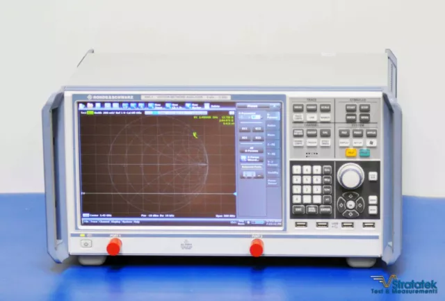 Rohde & Schwarz ZNC3 Network Analyzer 9 kHz - 3 GHz VNA 2 Port Analyzer 130 dB