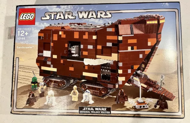 LEGO Star Wars: Sandcrawler (10144) Original Trilogy edition, 100%.