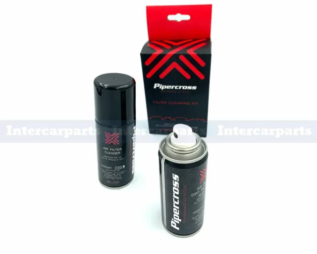 Pipercross Air Filter Cleaning Kit Dirt Retention Oil & Cleaner Additive C9000 3
