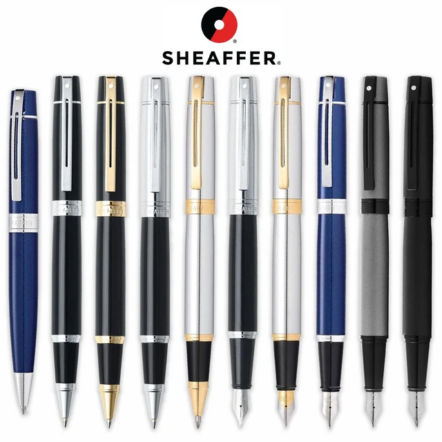 Stylo Roller Vintage Sheaffer No Nonsense - Modèle J193E Strié - Occasion - Écriture Fluide