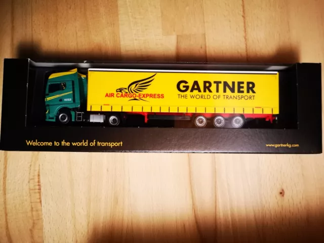 HERPA GAR70 MAN TGX GX Individual Gartner KG Air Cargo EXPRESS 187 H0