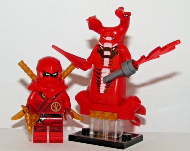 LEGO KAI NINJA Dragons Rising Ninjago Limited + Red Serpentine ...