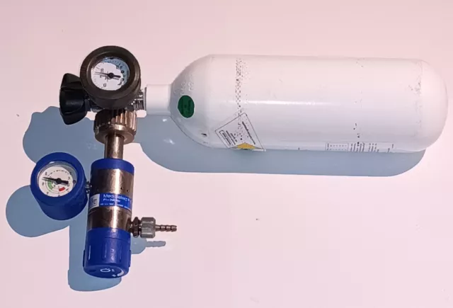 GCE MEDISELECT 25 O2 KL einstellbarer Sauerstoff - Druckminderer 0-25 l/m