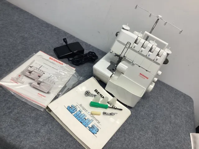 Bernina 1100DA Serger Sewing Machine with Accessories and Manual