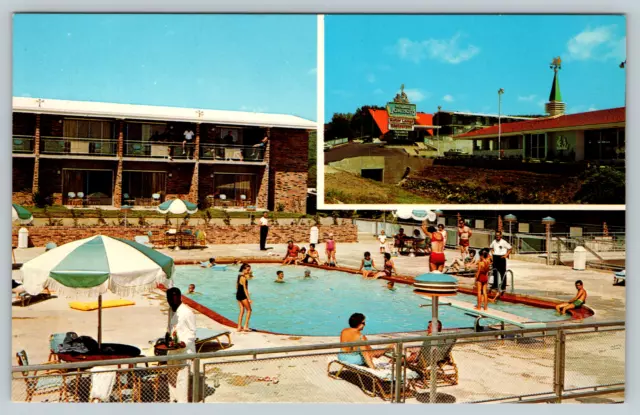 c1960s Howard Johnson's Motor Lodge Restaurant Hot Springs AR Vintage Postcard