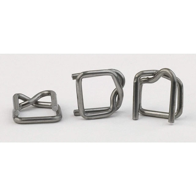 GRAINGER APPROVED 2CXP2 Strapping Buckle,Regular Duty,PK1000