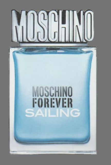 Carte publicitaire - advertising card - Moschino