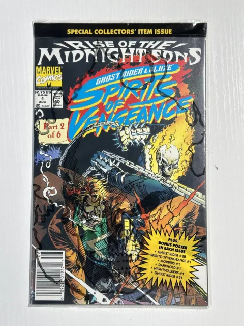 Ghost Rider / Blaze: Spirits of Vengeance #1 (Marvel, 1992) Midnight Sons