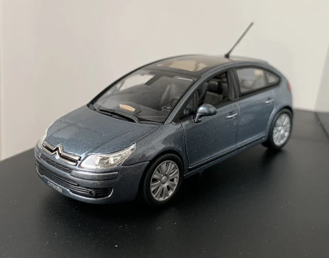 Norev 1/43 - Citroën C4 2011 Argent - Modèle Réduit En Très Bon État Avec Boîte