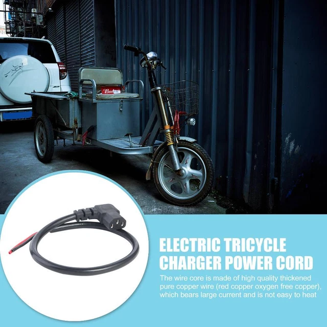 Spina di ricarica triciclo elettrico nucleo in rame tipo T cavo connettore cavo e-bike