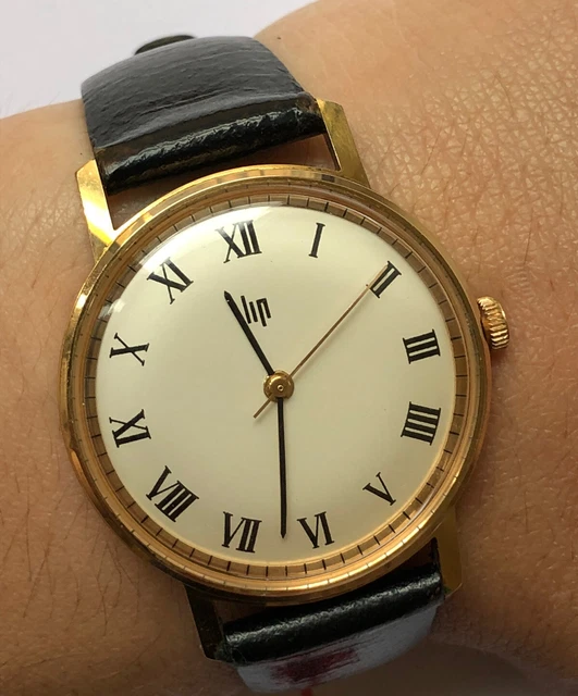 Montre Vintage Pour Dame LIP Plaqué Or Galv ZRC - À Restaurer - Occasion