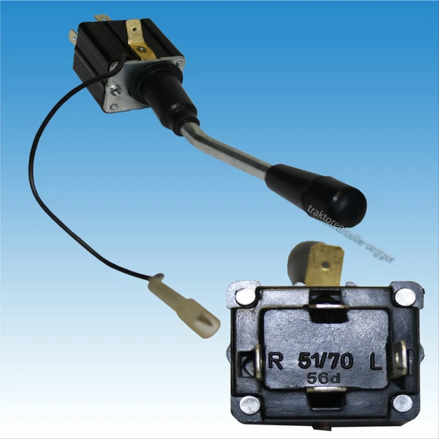 Ricambio Interruttore Deutz 4006 Interruttore Lampeggiante Di Avvertimento Per Trattore Deutz - Modelli 2506, 3006, 4006, 5006, 6006, 7006 Interruttore Trattore Deutz 5006