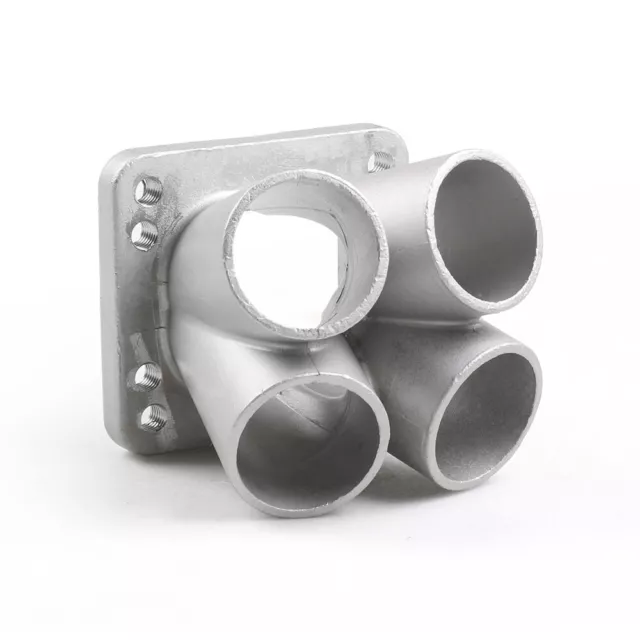 Collettore fusione collettore intestazione turbo acciaio inox 4-1 per flangia T3 T4