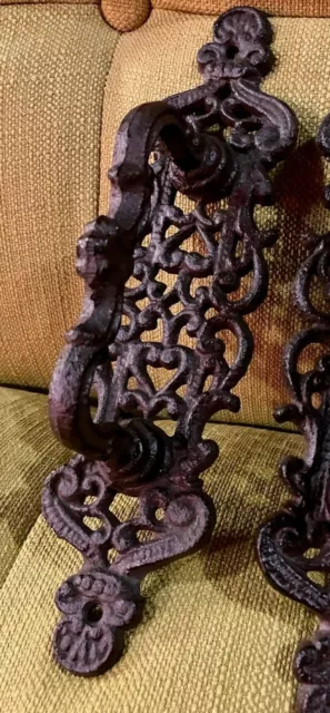 Large Cast Iron Metal Antique-Bronze Barn Gate Cabinet Handle Barn Door Pull NEW