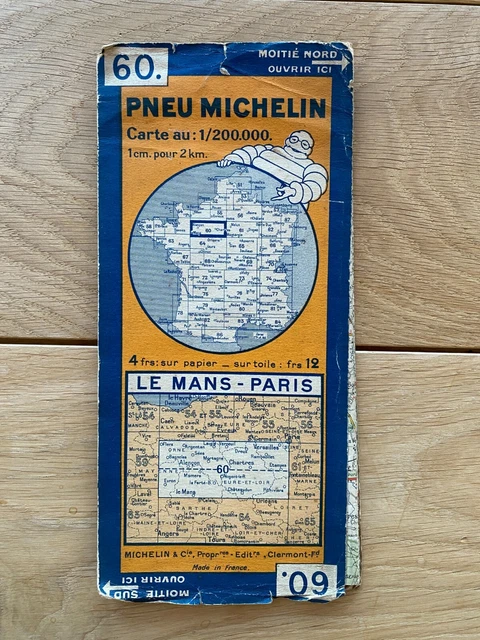CARTE MICHELIN N° 101 - France - Banlieue de Paris - 2000 EUR 1,50