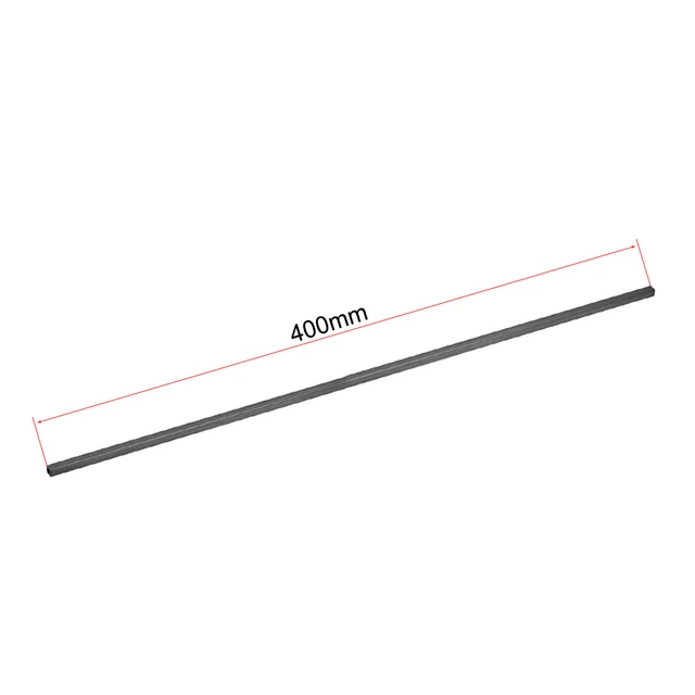 Carbon Fiber Square Tube 4x4x3mm Inner Round 400mm Carbon Fiber Tubing 1 Pcs 3