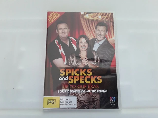 Spicks and Specks: Up To Our Eras (DVD, 2009, Region 4) New Sealed Freepost
