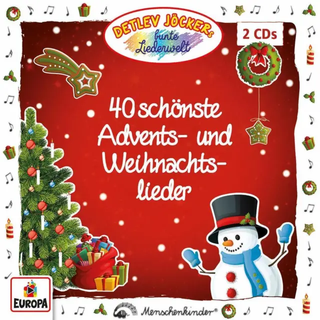 40 schönste Advents- und Weihnachtslieder | CD | von Detlev Jöcker