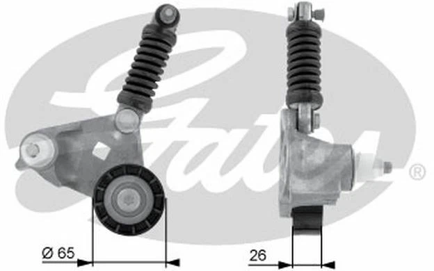 GATES Galet tendeur (courroie d'accessoire) pour FORD MONDEO T38354