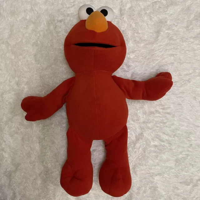 Fisher-Price Sesame Street Large ELMO Plush Stuffed Animal Soft 30" Mattel 2003