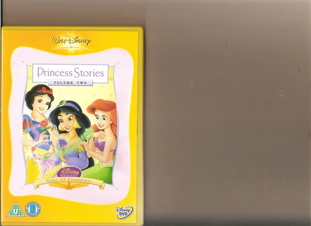 DISNEY PRINCESS STORIES Volume 2 Dvd Ariel Jasmine Kids £7.99 - PicClick UK