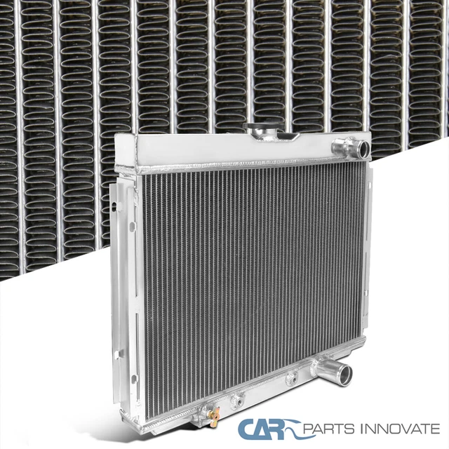 Fits 67-70 Ford Mustang Falcon 24" 3-Row Manual Transmission Aluminum Radiator