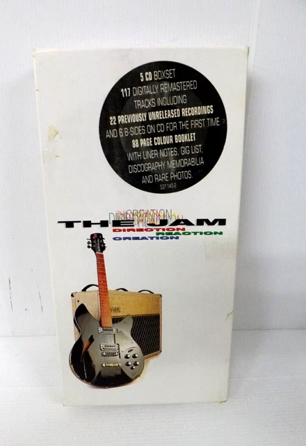 THE JAM DIRECTION Reaction Creation! 5 CD set & H/B book $62.71