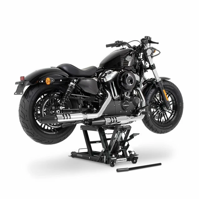 Kit Ruota Di Scorta Contorta Per Moto Lowrider OG Lowrider Classic - Cerchio Piatto Nero 26"