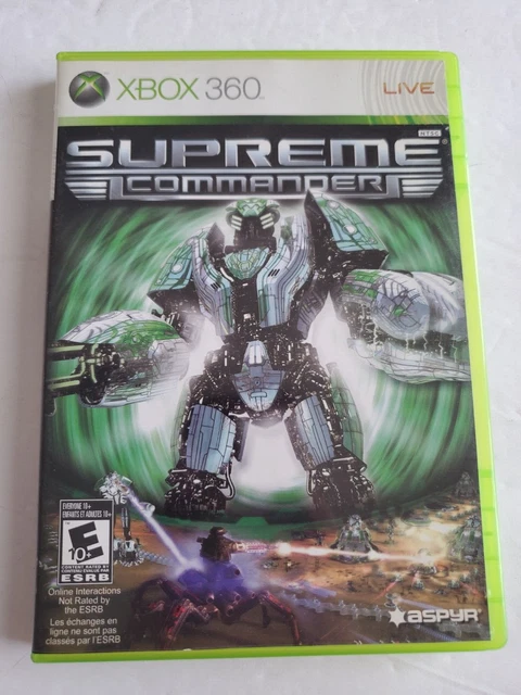 Supreme Commanders - Microsoft Xbox 360