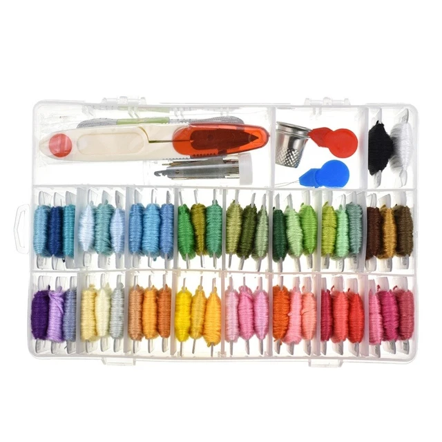 50 surtidos de herramientas de pintura de bordado herramientas de bordado bordadas