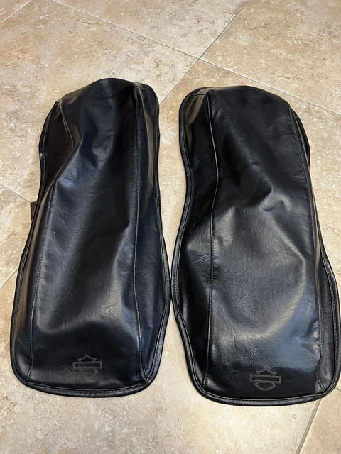 1993 - 2013 Genuine Harley Davidson Touring Flh / Flt Saddlebag Lid Bra Covers