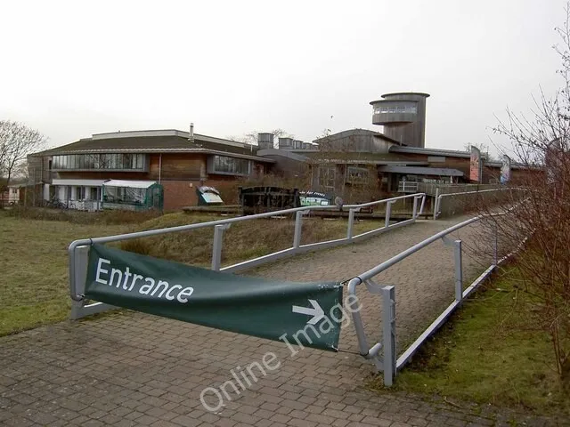 Photo 6x4 This is not the entrance to Slimbridge Wildfowl and Wetland Trust Shep