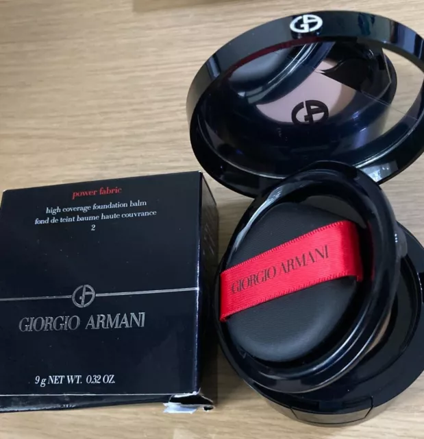 GIORGIO ARMANI POWER Fabric High Coverage Foundation Balm shade 2 40.95 PicClick UK