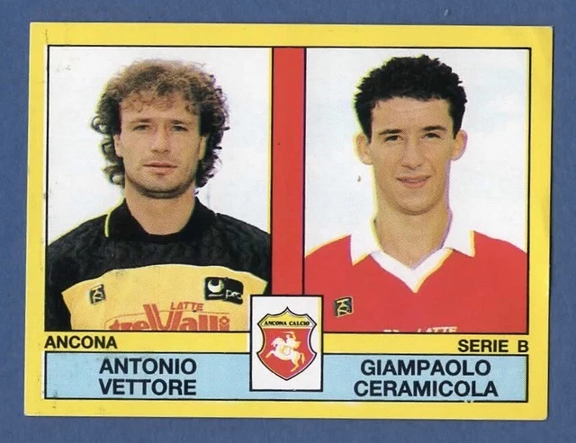 FIGURINA CALCIATORI PANINI 1988/89 - Rec/Removed N.459 Romano