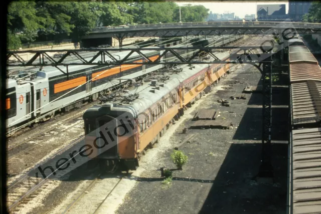Orig. Slide Chicago S. Shore & S. Bend CSS 6 PCM Interurban Chicago 6-1973
