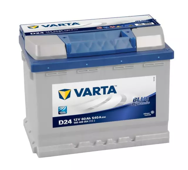 VARTA D24 Blue Dynamic 12V 60Ah 540A Autobatterie 560 408 054 inkl. 7,50 € Pfand