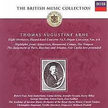 The British Music Collection: Thomas Augustine Arne de T... | CD | état très bon