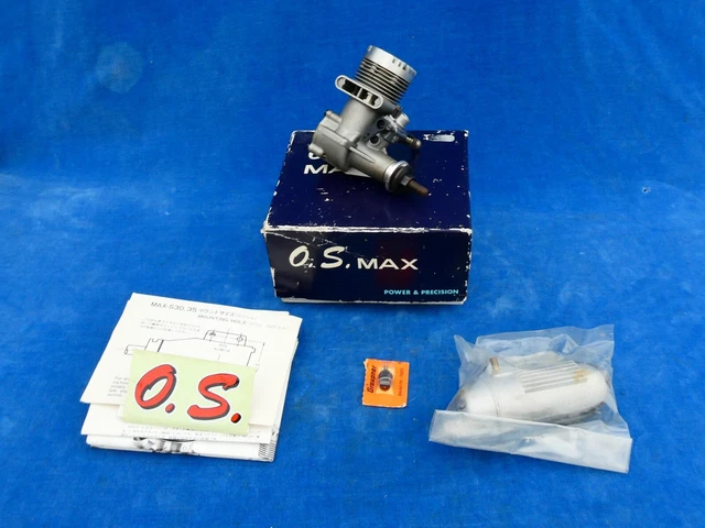 Moteur Thermique Vintage OS MAX 30 R/C - Japon, 4,86 Cm3, Pour Avion