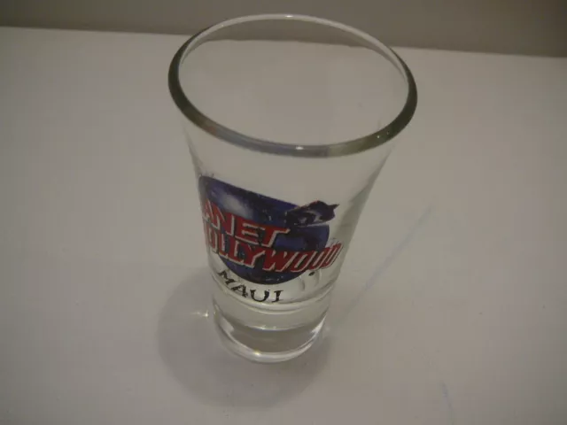 Planet Hollywood Maui Shot Glass Flared