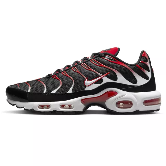 Nike TN Air Max Plus Requin Noir Chaussures Hommes Red Sport 41 42 43 44 45