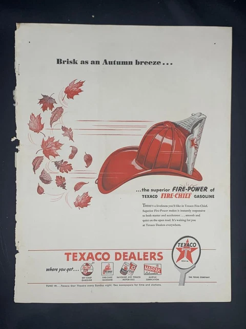 Magazine Ad* - 1946 - TEXACO - (#7)